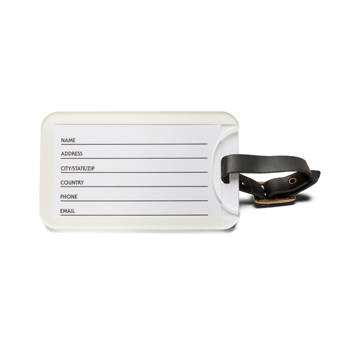 Stop Worrying about the Potholes Luggage Tag