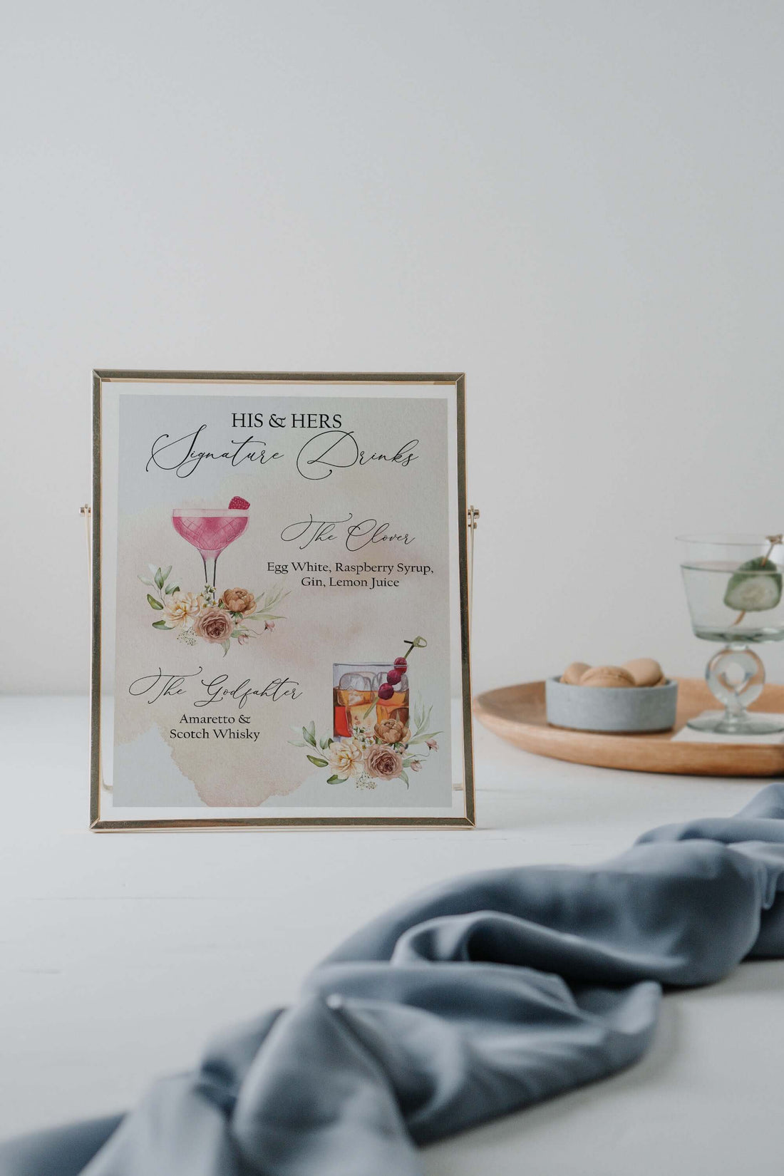 Signature Drink Sign for your Wedding