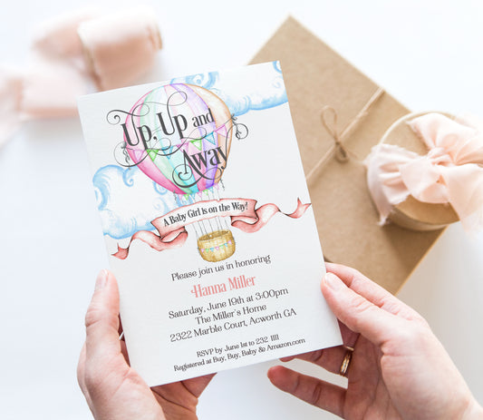 How to plan a Hot Air Balloon Themed Baby Shower