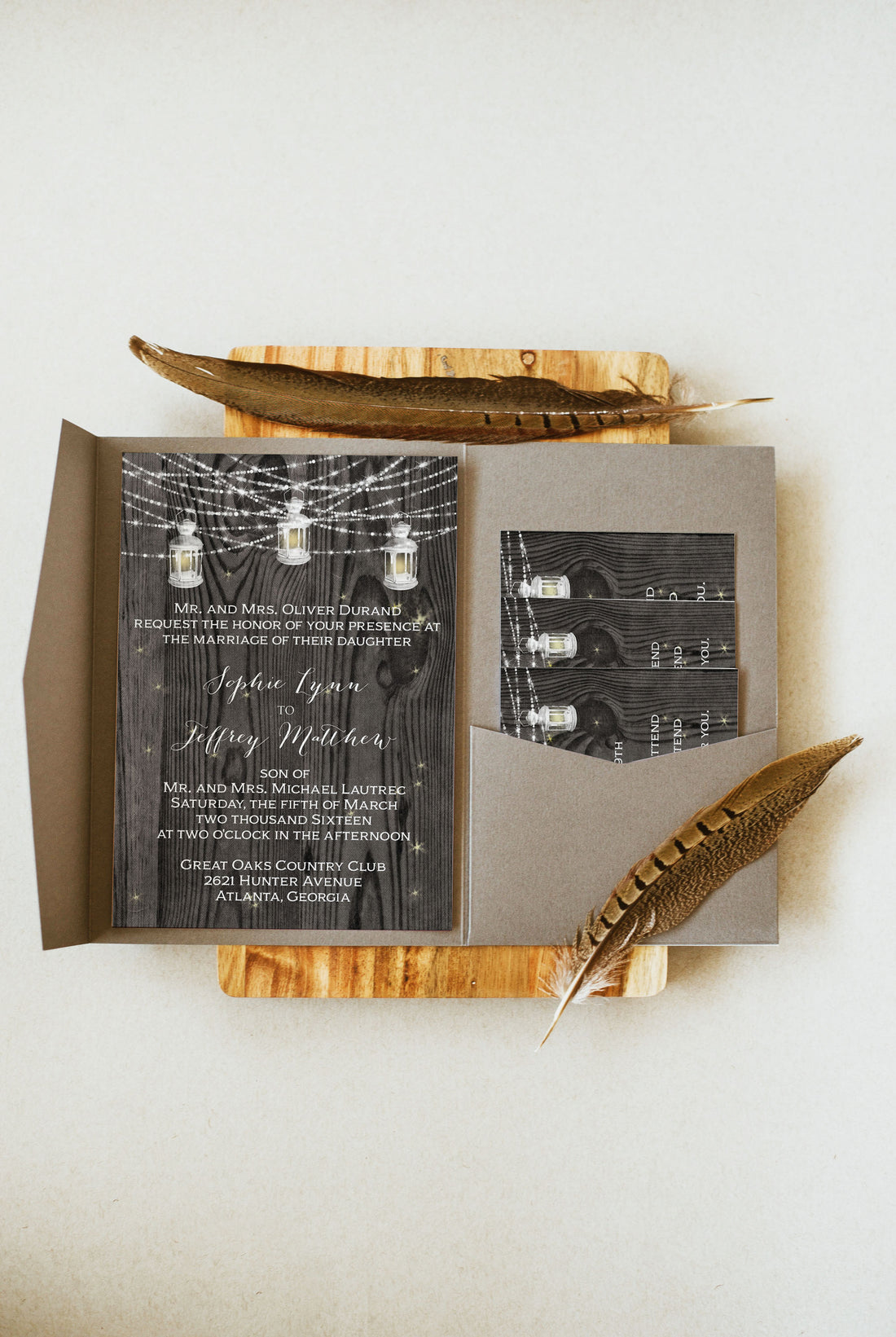 Rustic Winter Wedding Ideas