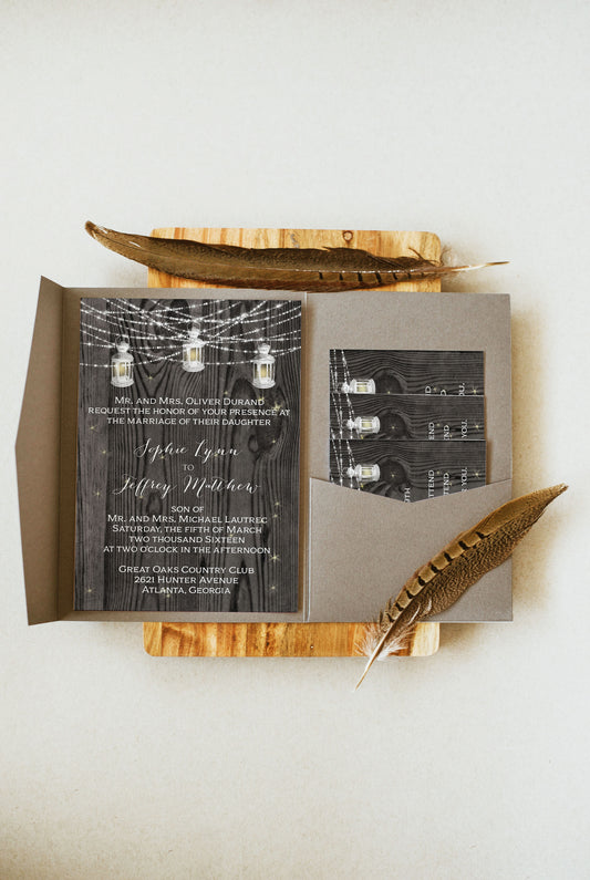 Rustic Winter Wedding Ideas