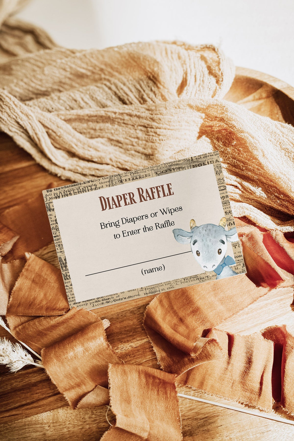Diaper Raffle
