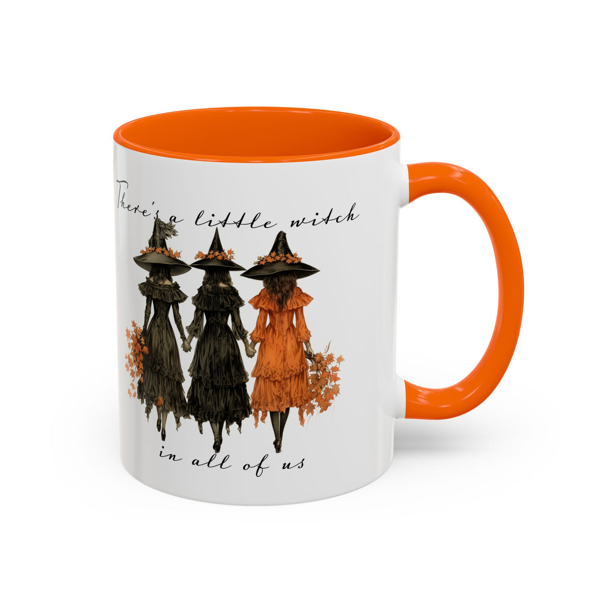 Accent Mug — “There’s a Little Witch in All of Us” Halloween Coffee Cup