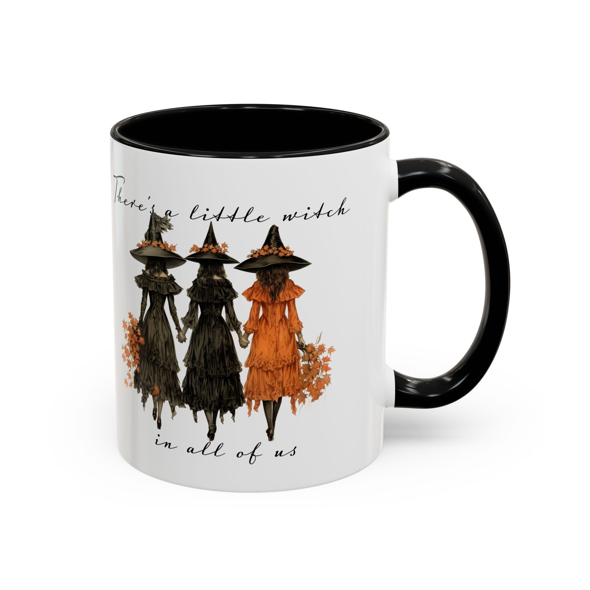 Accent Mug — “There’s a Little Witch in All of Us” Halloween Coffee Cup