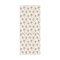 Ginger Breadmen Greenery Wrapping Paper Roll