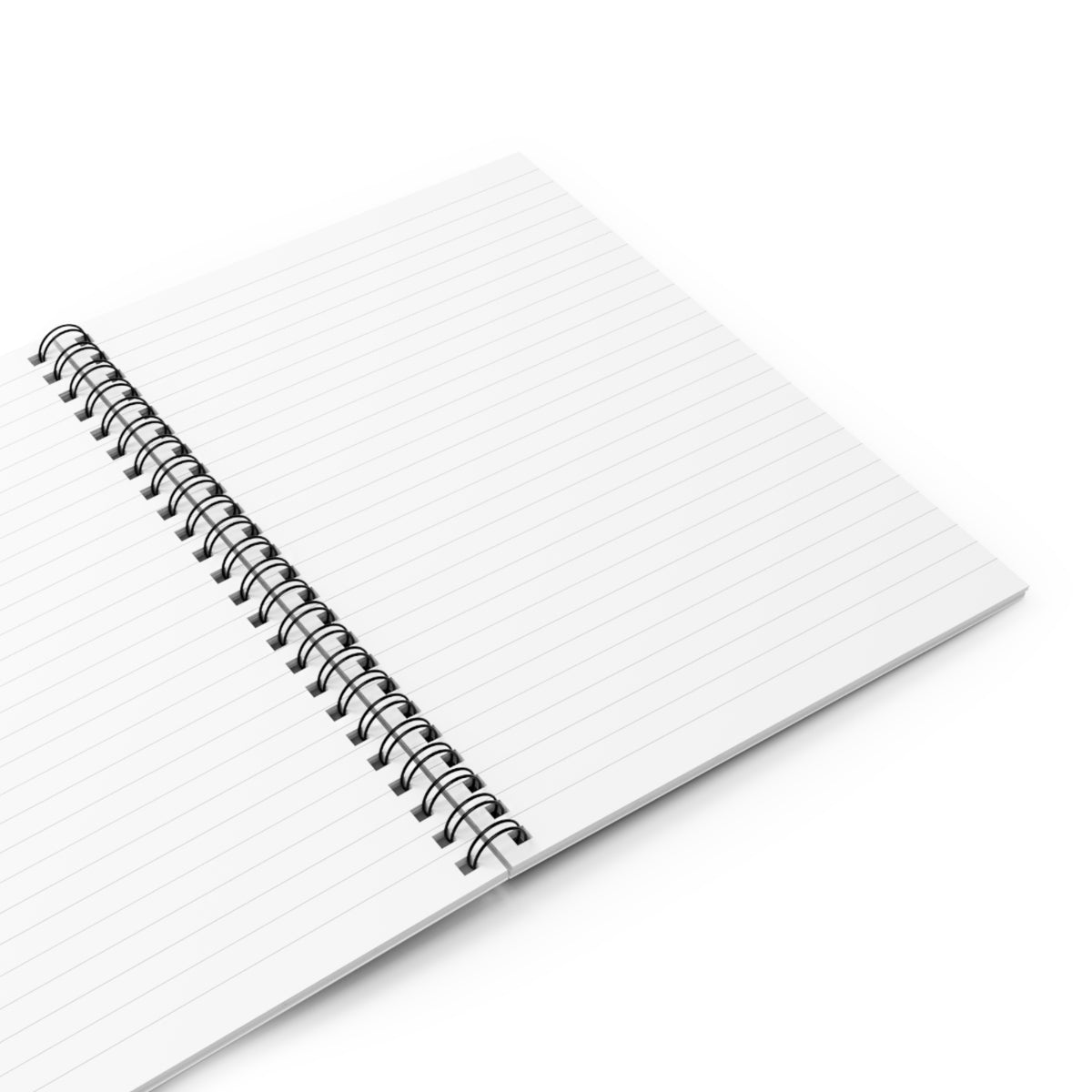 Daisy Pattern Spiral Notebook — Ruled Lined Journal for Notes & School