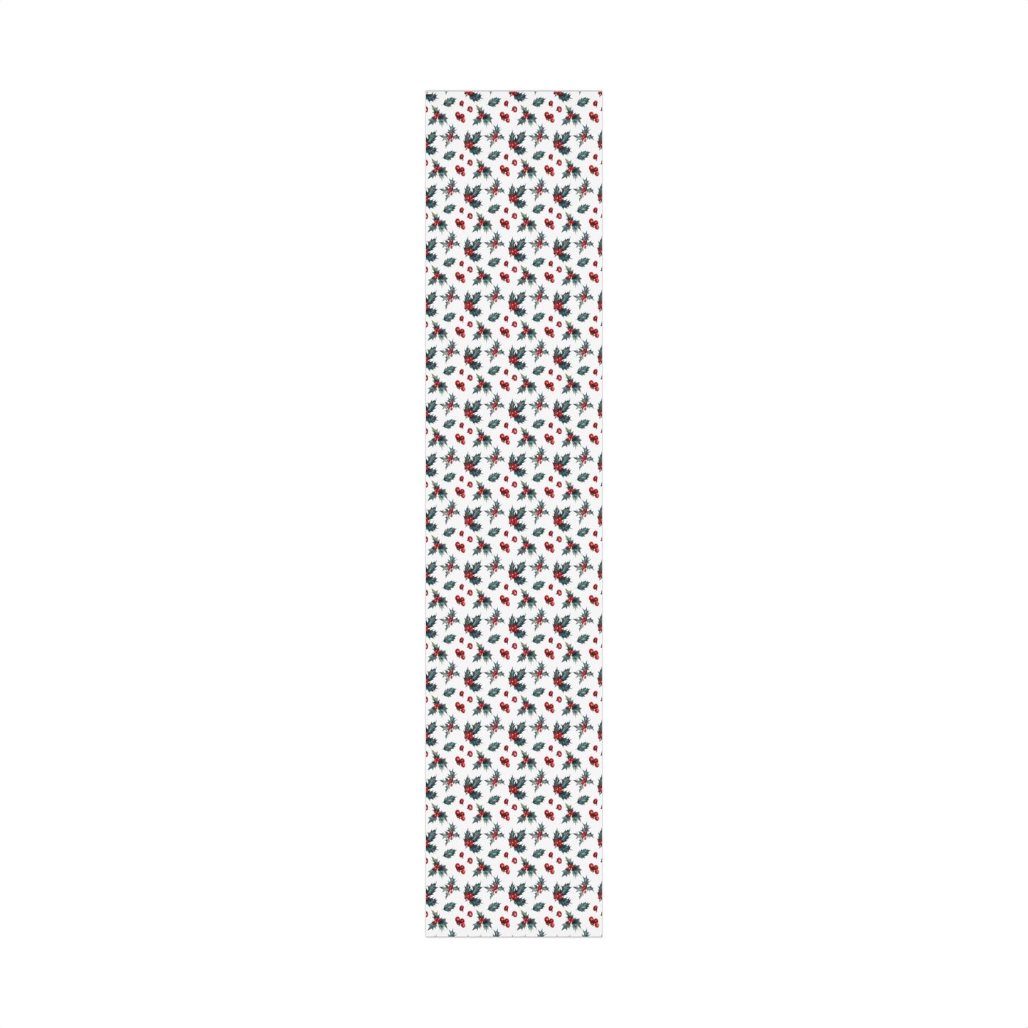 Christmas Holly Wrapping Paper Roll — Festive Gift Wrap
