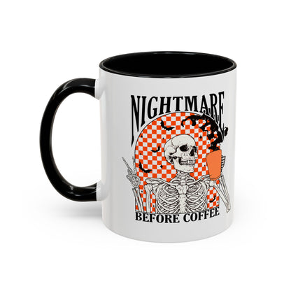 Halloween Nightmare Before Coffee Mug