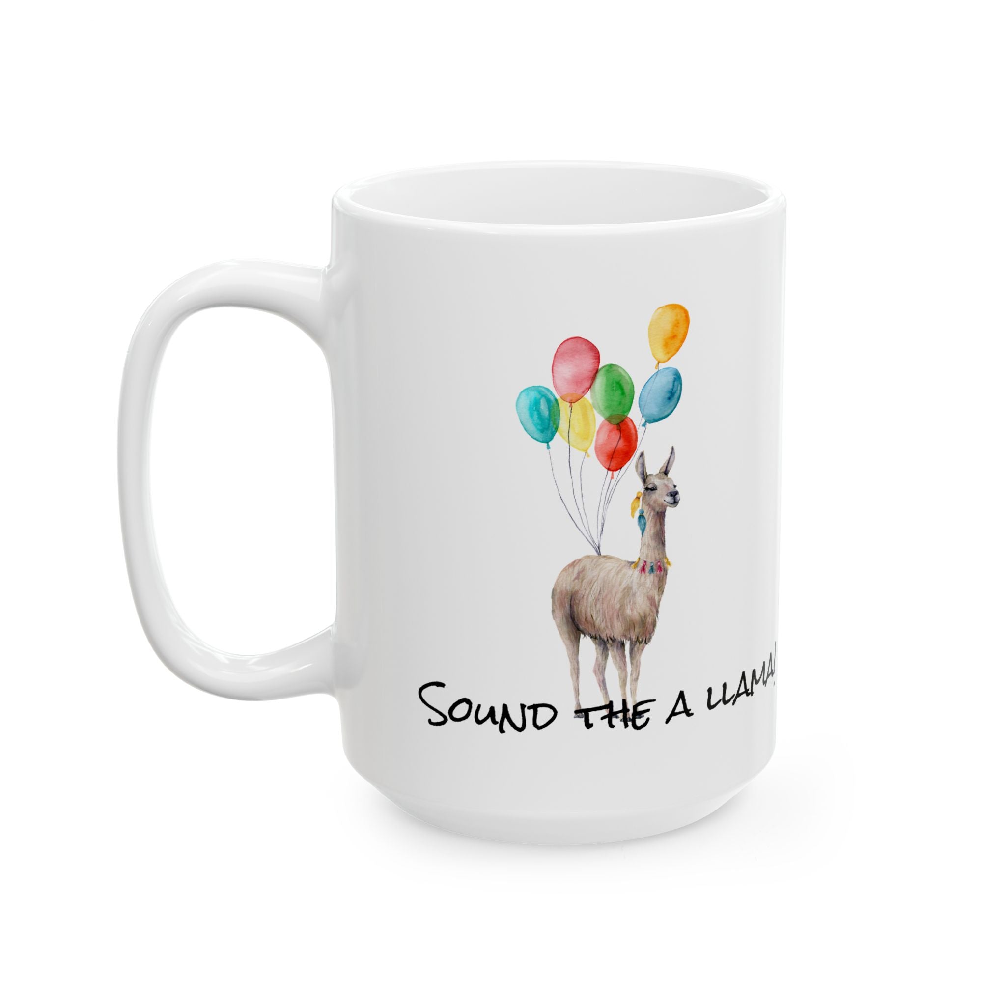 Llama Birthday Ceramic Mug