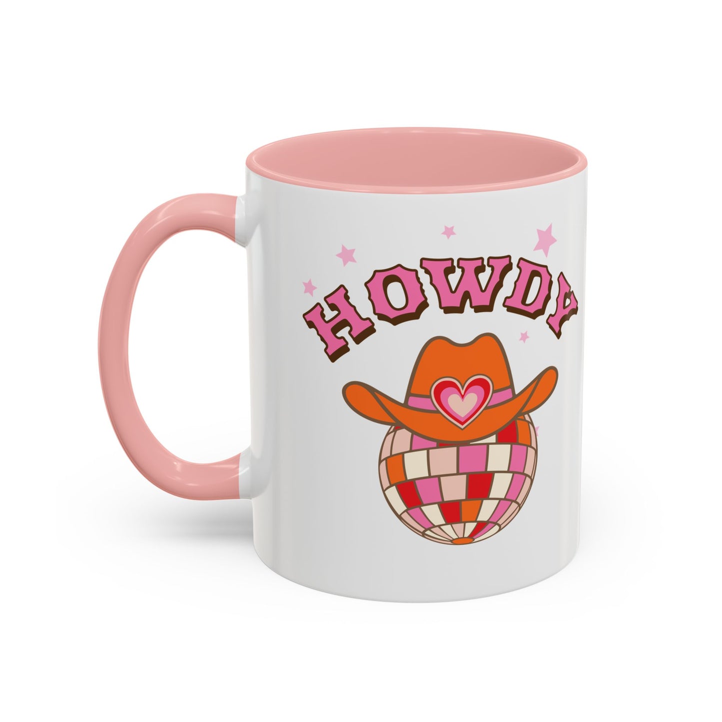 Valentine Howdy Western Lovers Mug Accent Coffee Mug