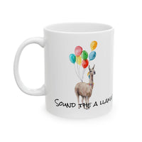 Llama Birthday Ceramic Mug