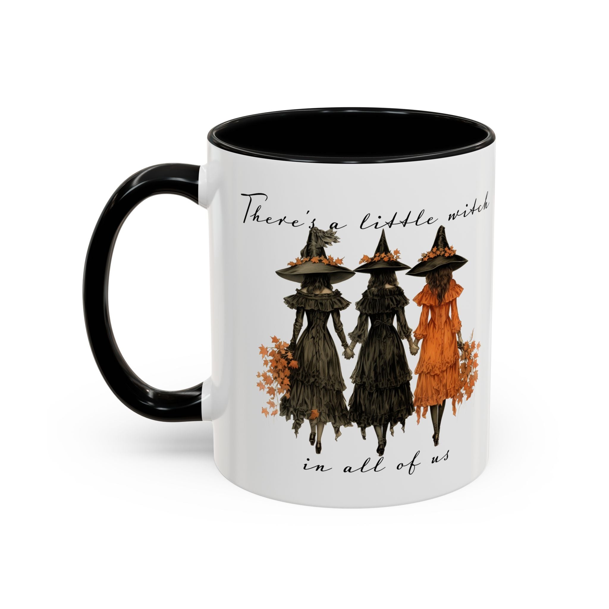 Accent Mug — “There’s a Little Witch in All of Us” Halloween Coffee Cup