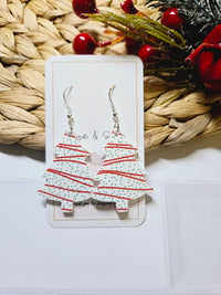 Christmas Tree Snack Cake Dangle Earrings