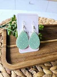 Celtic Knot Acrylic Earrings