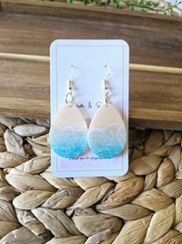 Beach Teardrop Earrings