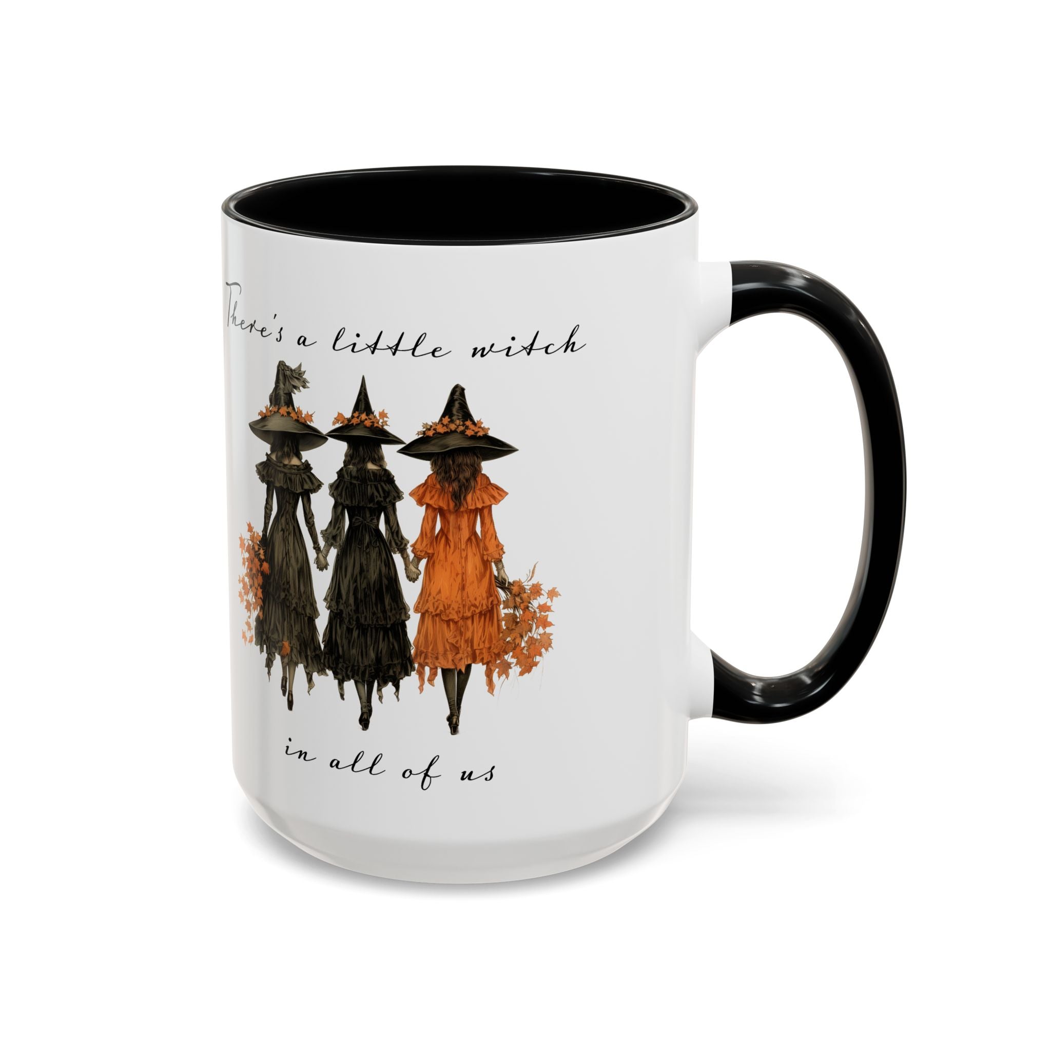 Accent Mug — “There’s a Little Witch in All of Us” Halloween Coffee Cup