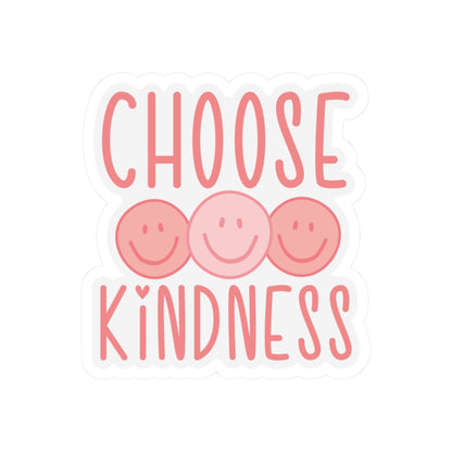 Happy Face Stickers- Choose Kindness Sticker-Waterproof Vinyl