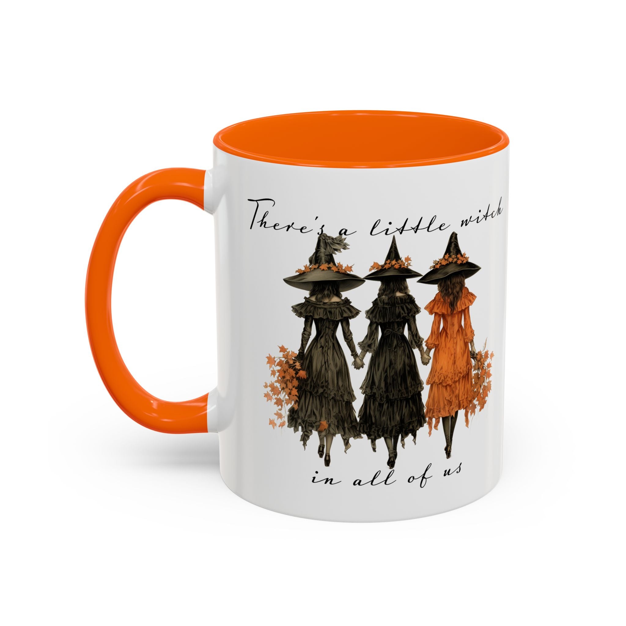 Accent Mug — “There’s a Little Witch in All of Us” Halloween Coffee Cup
