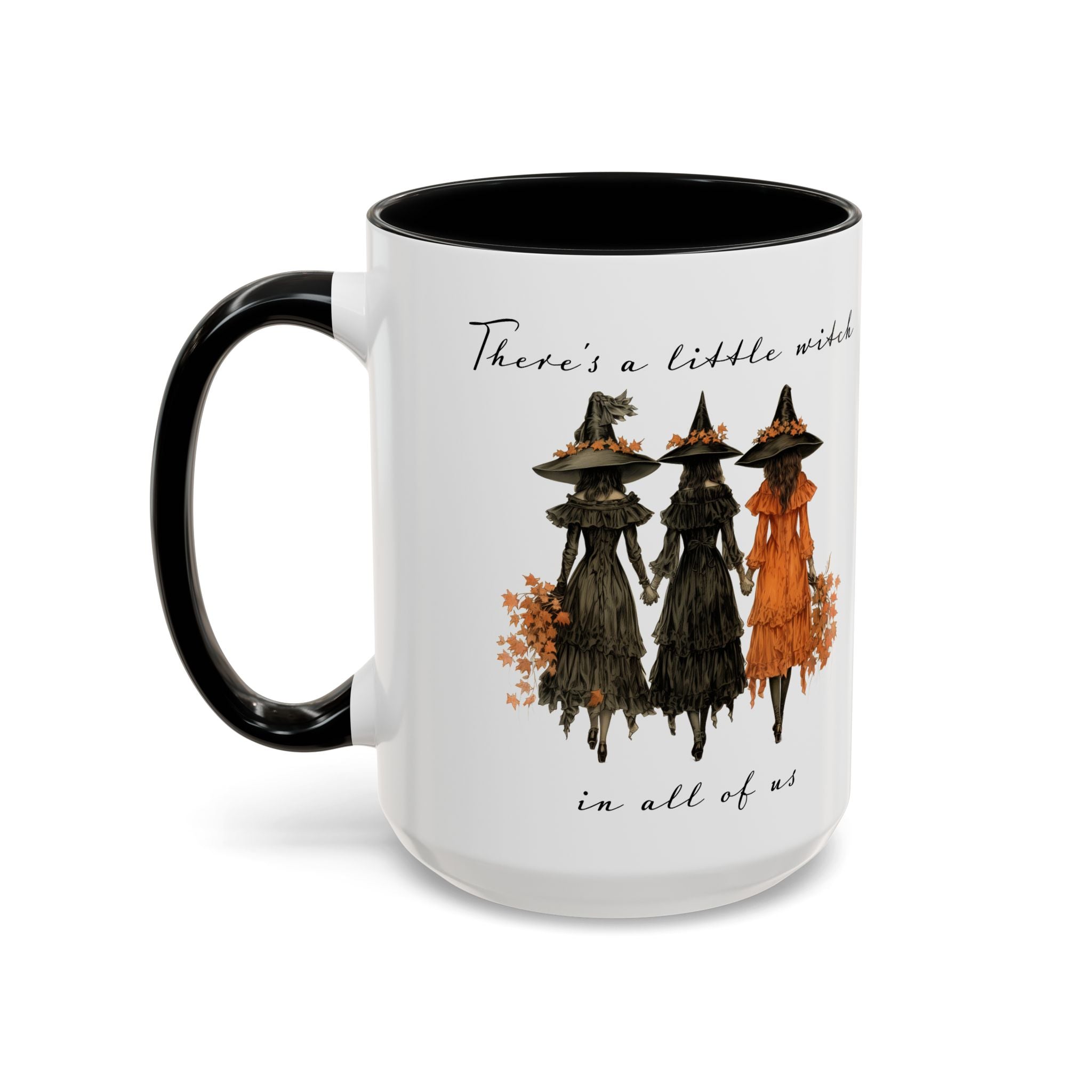 Accent Mug — “There’s a Little Witch in All of Us” Halloween Coffee Cup