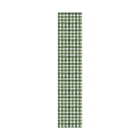 Winter Evergreen Checkered Christmas Wrapping Paper Roll