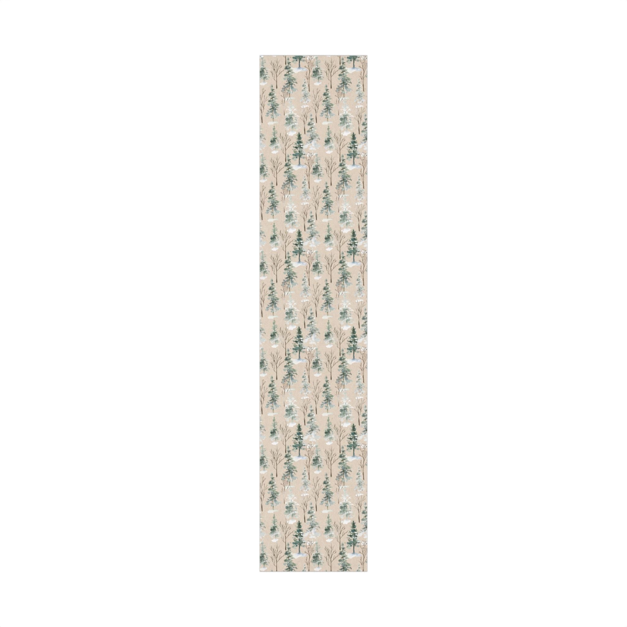 Woodland Kraft Watercolor Wrapping Paper Roll