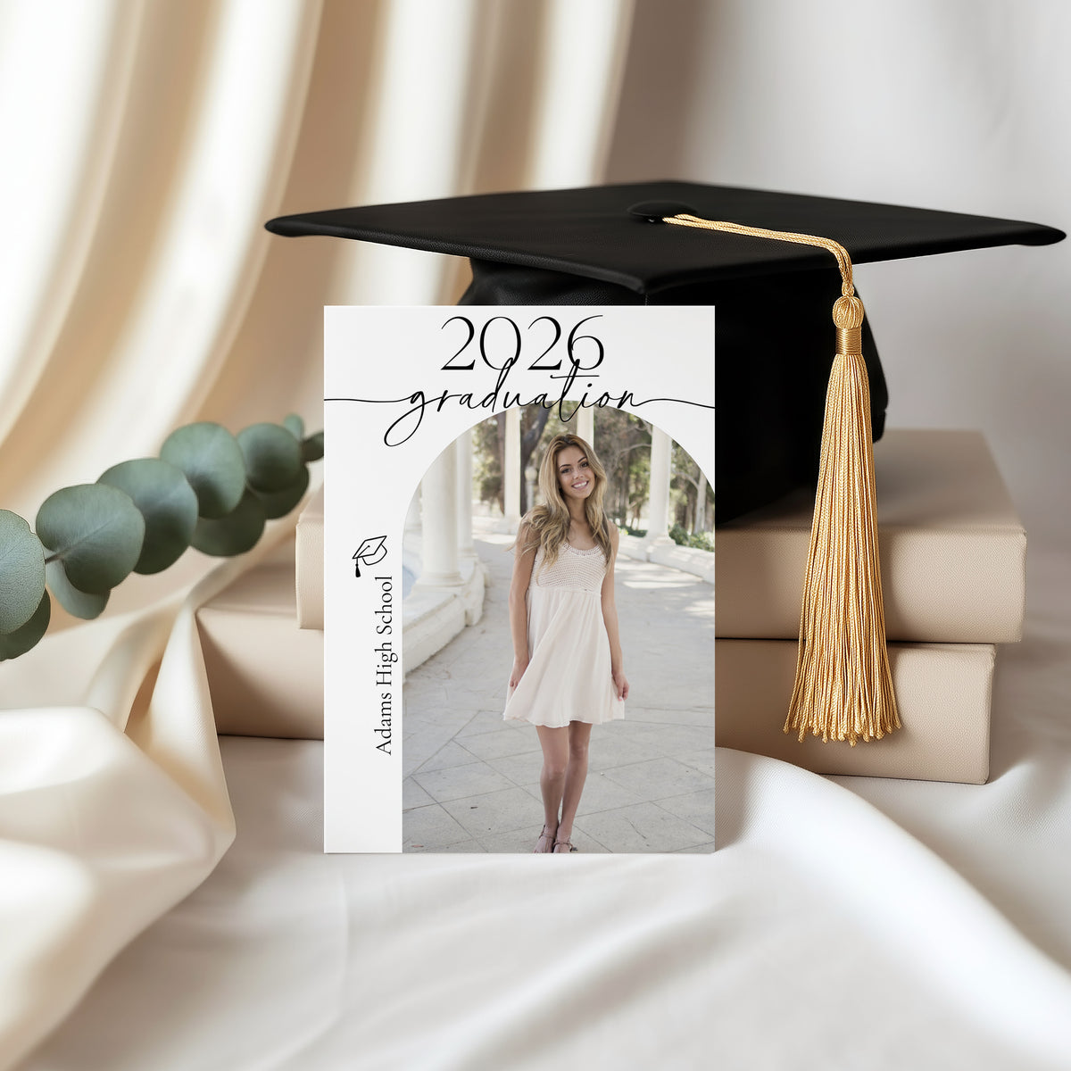 2026 Graduation Invitation Template Editable Invitation Corjl Digital Download