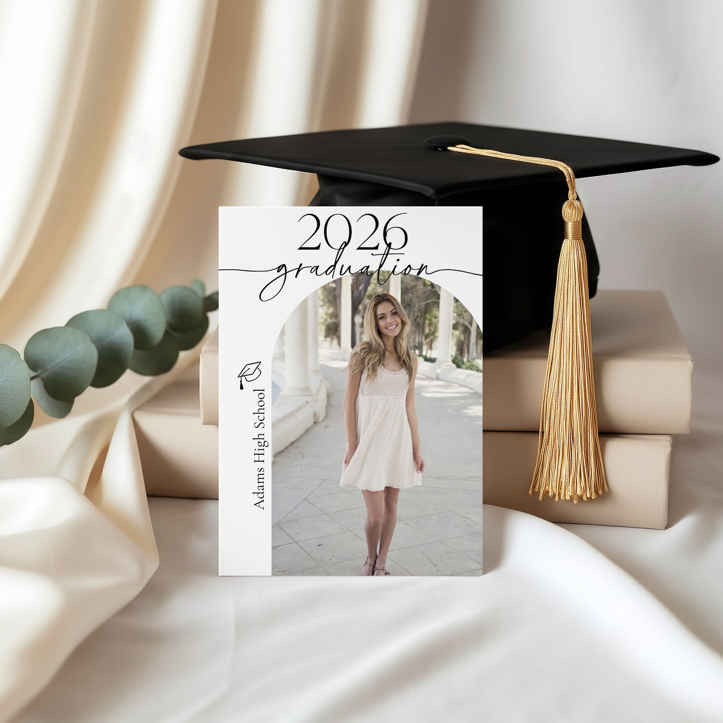 2026 Graduation Invitation Template Editable Invitation Corjl Digital Download