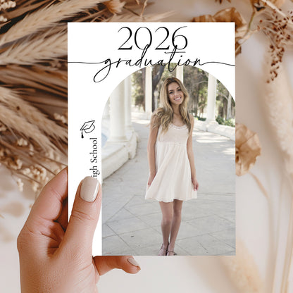 2026 Graduation Invitation Template Editable Invitation Corjl Digital Download