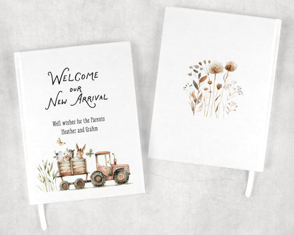 Farm Baby Shower Guest Book