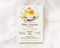 Mommy To Bee Baby Shower Invitation