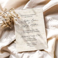 Birch Tree Forest Wedding Invitation Suite