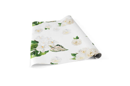 Botanical Watercolor Floral Wrapping Paper (5 sheets)