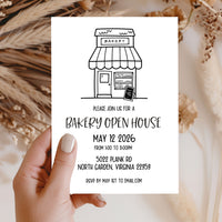 Doodle Open House or New Business Invitation