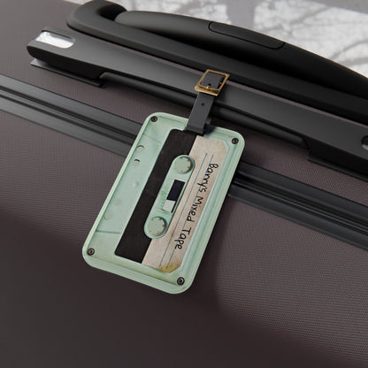Retro Cassette Mixed Tape Luggage Tag