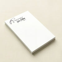 Nurse or Doctor Stethoscope Personalized Notepad