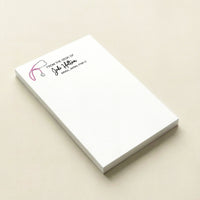 Nurse or Doctor Stethoscope Personalized Notepad