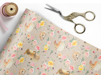 Easter Bunny and Chick Wrapping Paper