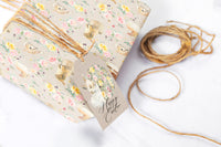 Easter Bunny and Chick Wrapping Paper