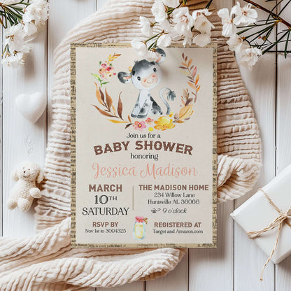 Invitation, custom, baby, bridal, wedding, holiday, event, party,