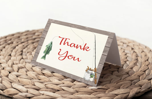 Fishing Thank You Card