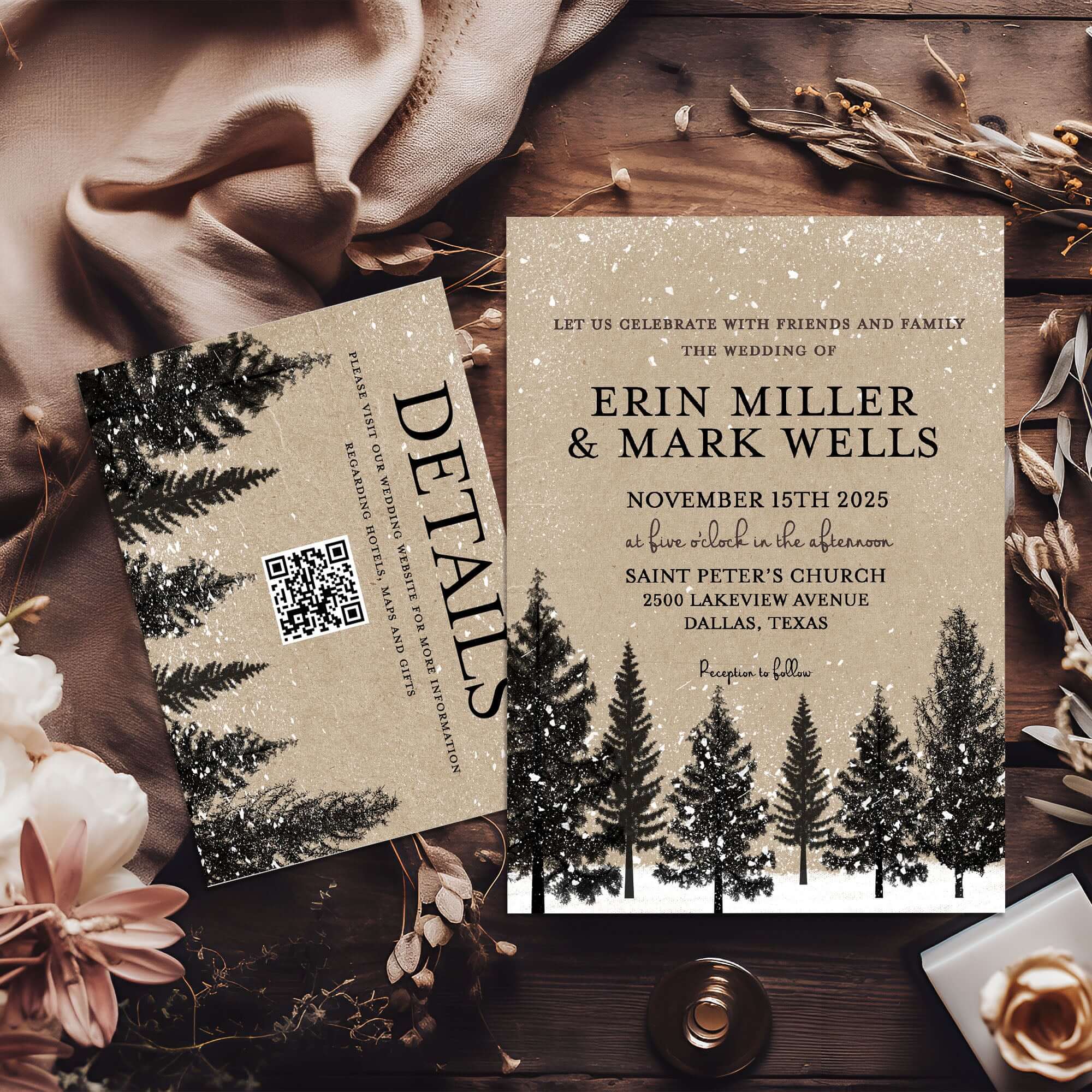 Invitation, custom, baby, bridal, wedding, holiday, event, party,