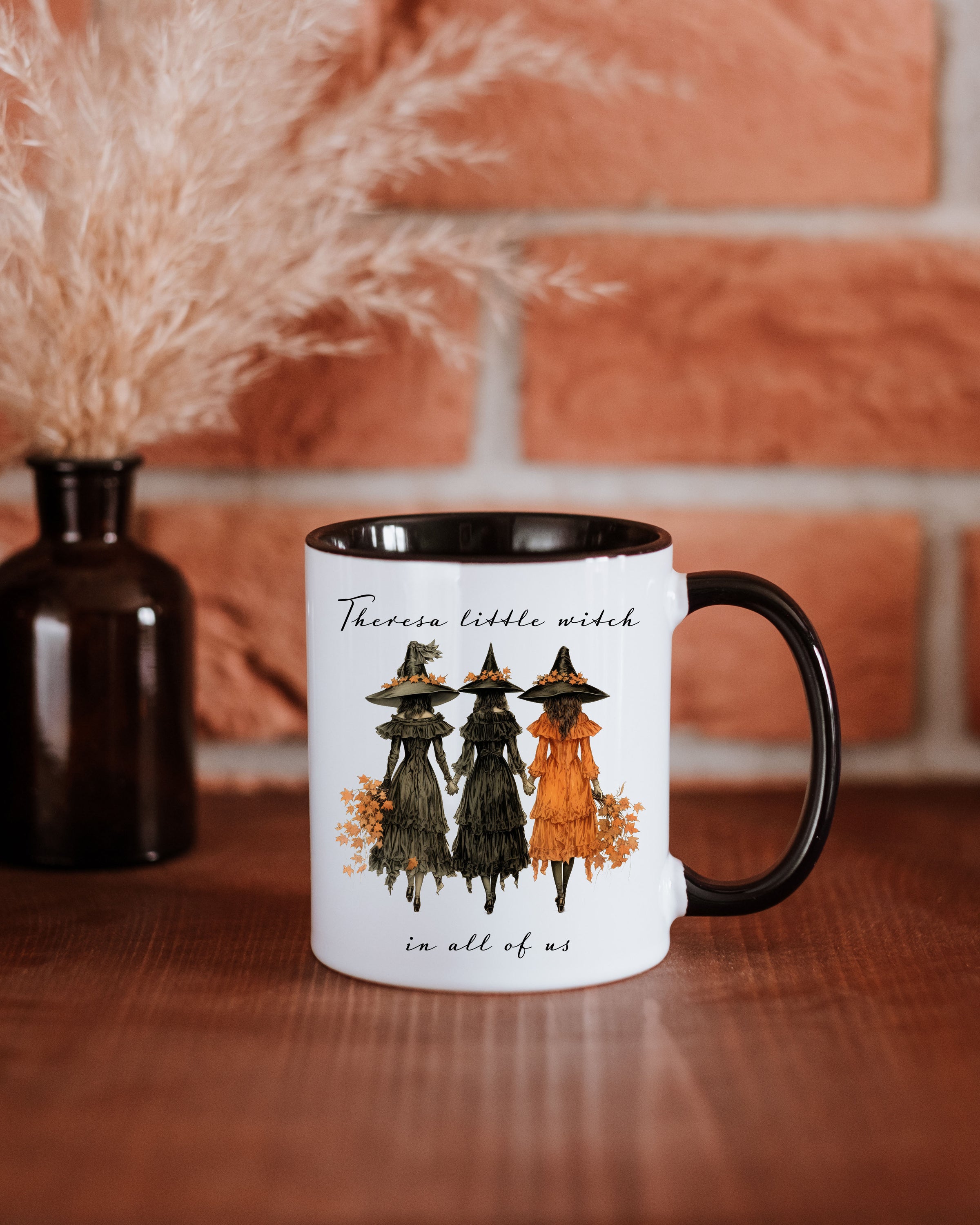 Accent Mug — “There’s a Little Witch in All of Us” Halloween Coffee Cup