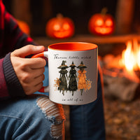 Accent Mug — “There’s a Little Witch in All of Us” Halloween Coffee Cup