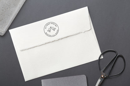 Love Birds Self Inking Return Address Stamp