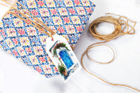 Mediterranean Tile Bridal Shower Wrapping Paper Sheets