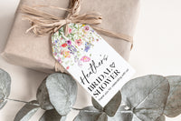 Wildflower Bridal Shower Gift Tag