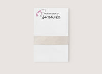 Nurse or Doctor Stethoscope Personalized Notepad