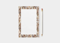 Pampas Grass Blank Notepad