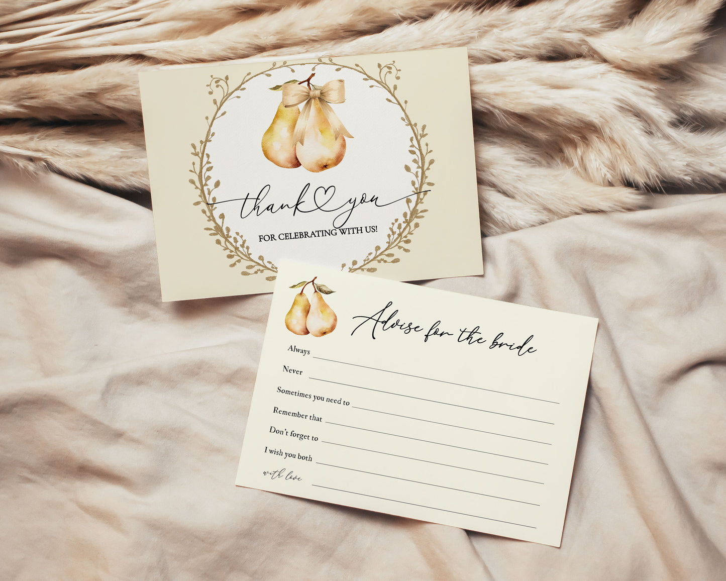 The Perfect Pear Recipe Cards
