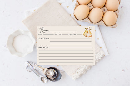 The Perfect Pear Couples Bridal Shower Template Editable Invitation Corjl Digital Download